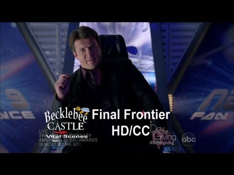 Castle 5x06 "The Final Frontier" Castle Does Impersonations (HD/CC)