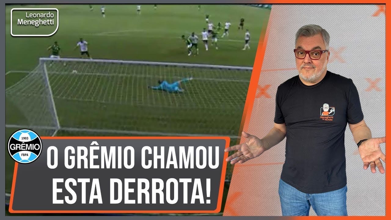 Grêmio se encolhe. E perde para o Palmeiras!