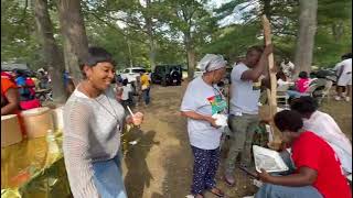 Fufu be that? The Ghana community in Lowell,  Massachusetts, is enjoying 😉 😎 😀