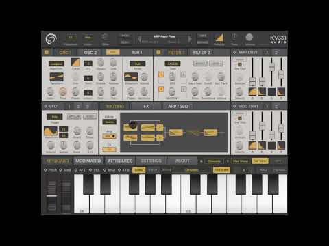 SynthMaster One iOS - Tutorial: Exploring the synth Part 1, UI