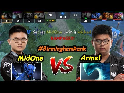 TNC Armel [Morphling] vs Secret MidOne [NightStalker]  BirminghamRank Dota 2 7.22 Pro Gameplay