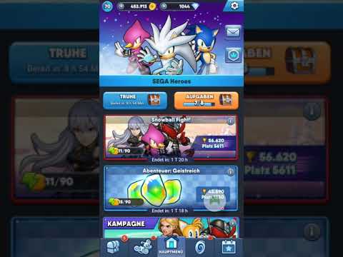 Sega Heroes strongest f2p Team