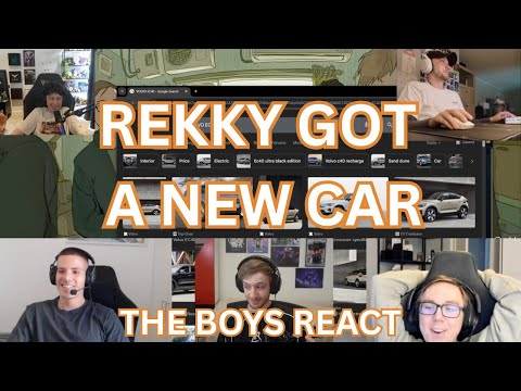 The Boys of LR react to Rekkles' new car 🚗