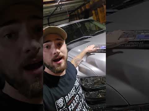 Wireless solar cab light install!