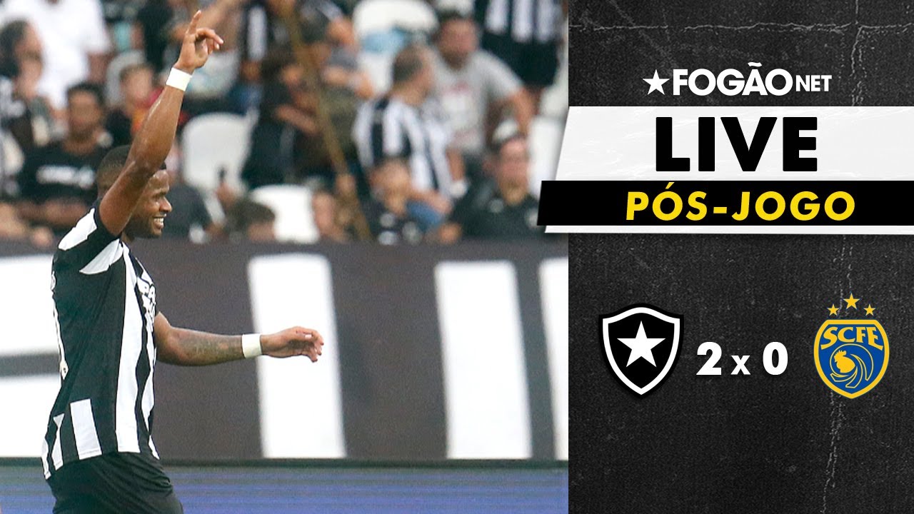 LIVE | Pós-jogo e repercussão da vitória do Botafogo sobre o Sampaio Corrêa no Carioca-2024