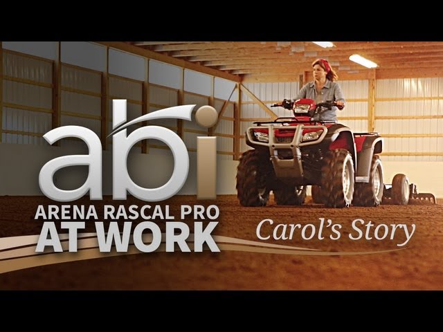 Carol’s Story – Arena Rascal Pro – ATV Arena Groomer