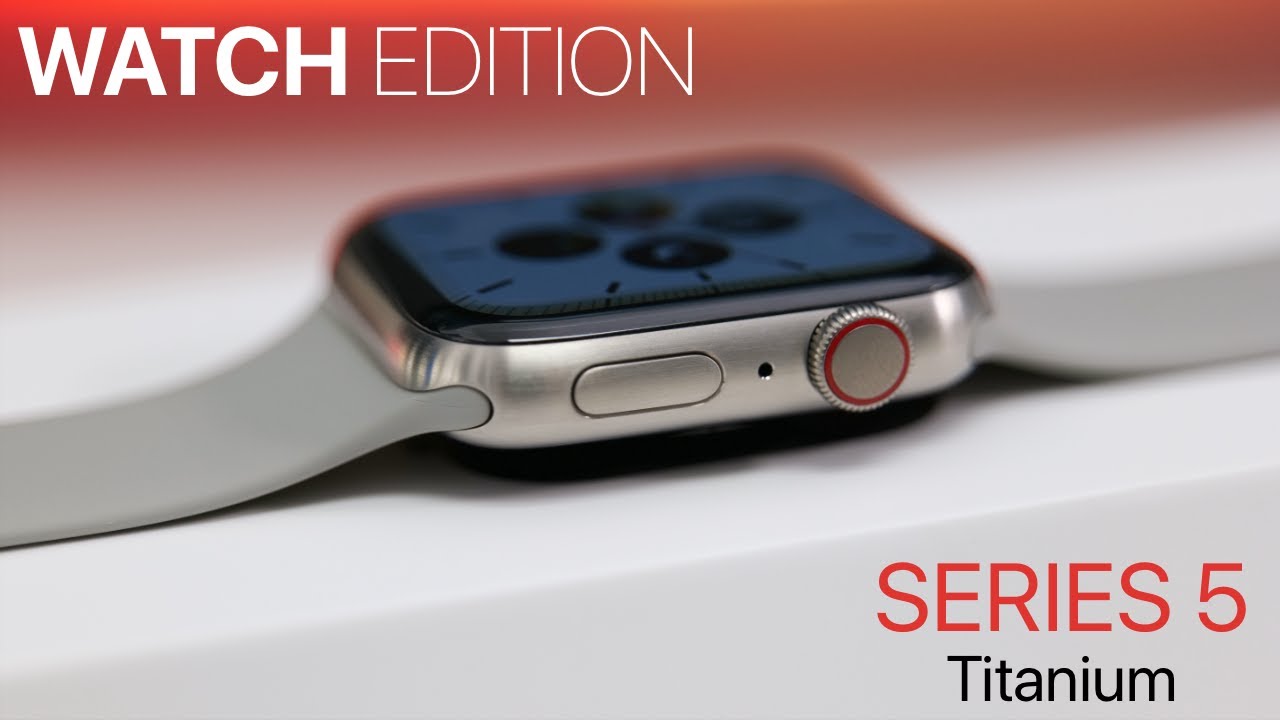 Apple Watch Series 5 Edition Titanium - Unboxing and First Look
