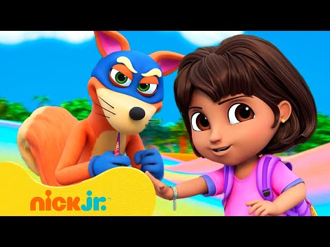 Dora | Swieber, niet stelen! ✋ Dora & Swieber’s leukste momenten | Nick Jr. Nederlands
