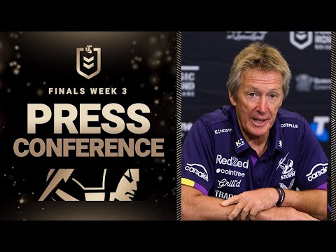 NRL Highlights | NRL Finals 2025 | Melbourne Storm | Press Conference | Week 3