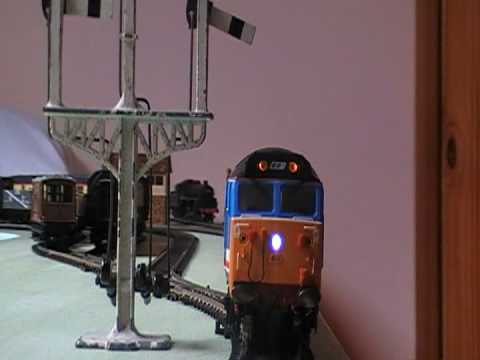 class 50 with lights 50027 lion