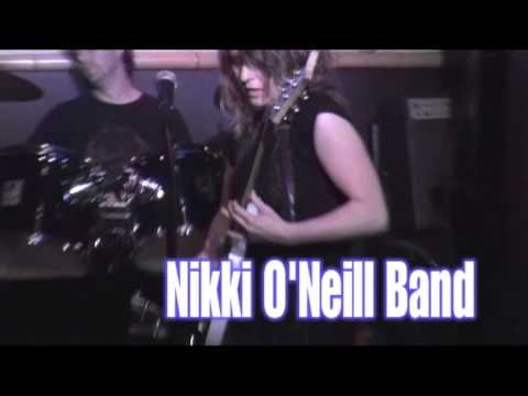 Nikki O'Neill plays guitar solo on Some Day - live by The Nikki O'Neill Band