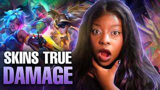 Download lagu REACTING TO TRUE DAMAGE SKINS KNOW MY NAME | League of Legends - Jinkiwinkki mp3