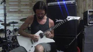 Raffael Trimmal from Black Inhale - DIE ALONE PT. II (Guitar Playthrough)