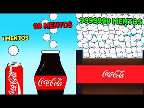 Mentos + Coke = Earth Destroyed