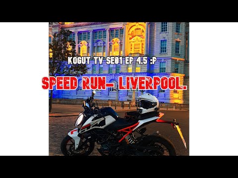 Liverpool night ride. KTM 125 Kogut TV- SE 01 EP 4.5
