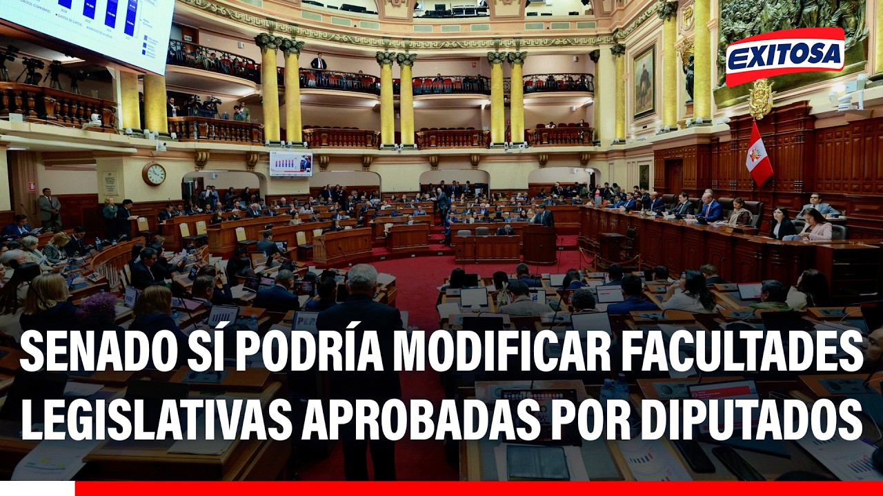 🔴🔵 Senado sí podría modificar facultades legislativas aprobadas por diputados