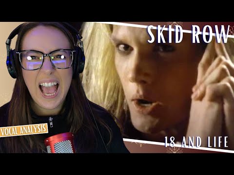 Finally getting round to 18 AND LIFE by SKID ROW (Reaction & Analysis) | Jennifer Glatzhofer