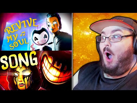 Revive My Soul (Side A & B) - Bendy and the Dark Revival (official song) REACTION!!!