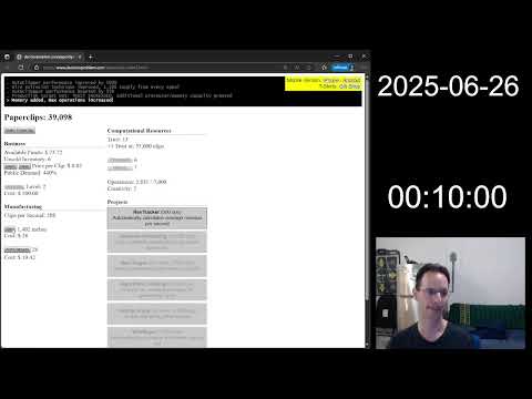 Complete Walkthrough - Universal Paperclips - 2017 - Speedrun