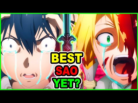 WHY SAO Alicization is Great! Is SAO Anime of the Year? | SAO Season 3 Review