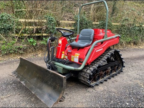 Yanmar AC-16 Compact Track Tractor with Front Blade