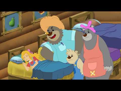 Złotowłosa i Trzy Misie bajki dla dzieci po Polsku | Bajka i opowiadania na Dobranoc Kreskówka