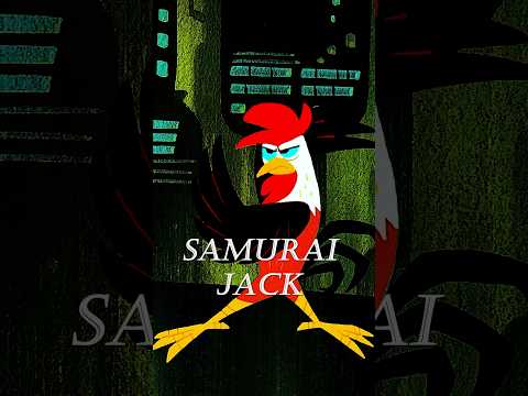 samurai jack/The agile... Chicken Samurai！ 🐔⚔️💨 #shorts  #movie