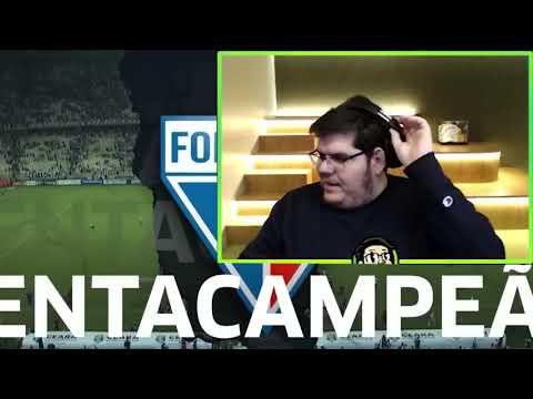 CASIMIRO REAGINDO PENTACAMPEONATO DO FORTALEZA - CASIMIRO REAGINDO FORTALEZA 2 x 2 CEARÁ