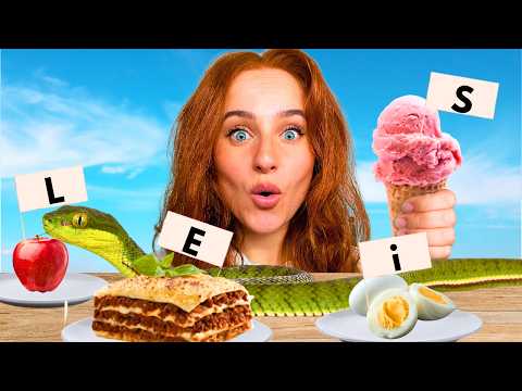 WORD SNAKE EATING CONTEST