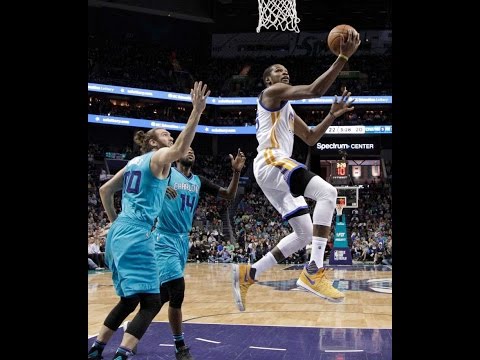 Kevin Durant at Hornets (25/01/2017) - 33 Pts, 5 Rebs, 4 Blocks, 11-20 FGM!