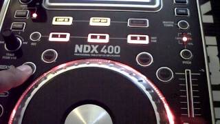 Video thumbnail for Numark NDX 400 BPM, Brake, Reverse & Scratch by AbstractSteeloShow