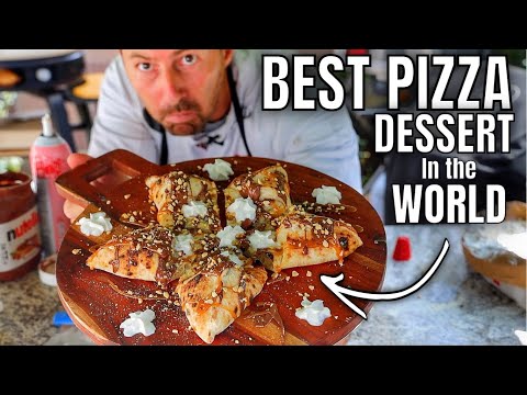 World Best Dessert Pizza - Here How To Make it