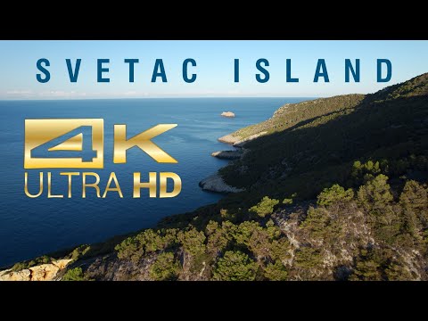 Svetac Island | Croatia 4K | DJI Air2s | Vis | Svetac | Jabuka | Kamik | Brusnik |