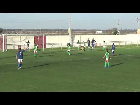 2ª andaluza femenina cadete J9 atco sanluqueño cf 2-3 c.d isla de leon futbol base 18/12/2021