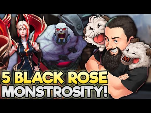 5 Black Rose - Unleash the Sion!! | TFT Into the Arcane | Teamfight Tactics