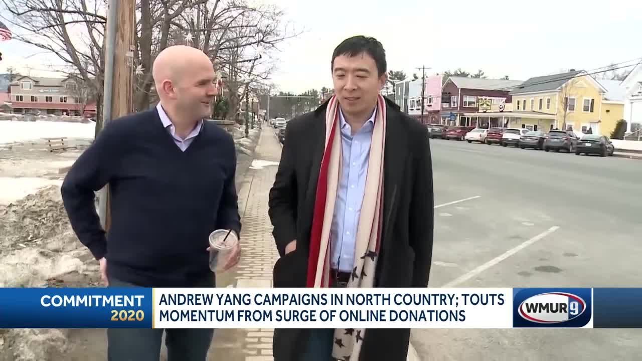 Yang promotes universal basic income plan