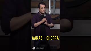 AAKASH CHOPRA SIR IS SAVAGE