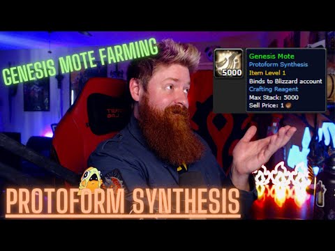 Genesis Mote Farming for Protoform Synthesis Crafting