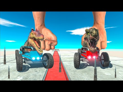Extreme Crazy Racing - Animal Revolt Battle Simulator