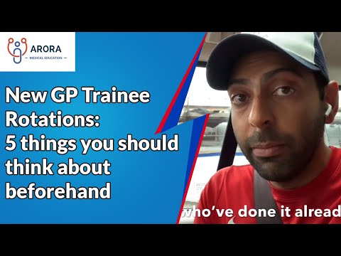 New GP Trainee Rotations: 5 things you should think about beforehand