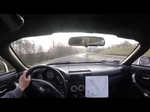 WBS GP Olsztyna - J.Buchowski Toyota MR2 - przejazd 2