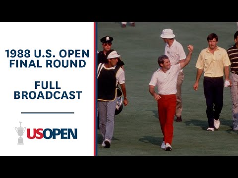 1988 U.S. Open (Final Round): Curtis Strange and Nick Faldo Battle at Brookline | Full Broadcast