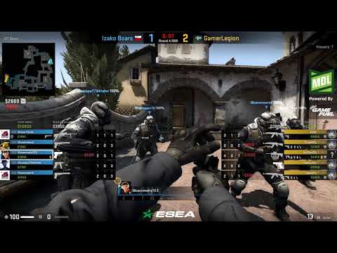 ESEA MDL SEASON 31 EUROPE GAMERLEGION VS IZAKO BOARS | INFERNO | CSGO 2019