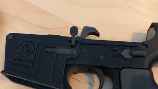 AR 15 Lower 3 D Printed