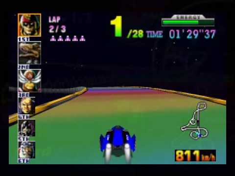 F-Zero X Rainbow Road with Mega Man X's soundbank.