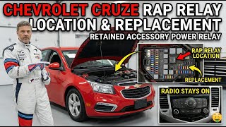 Chevy Cruze Retained Accessory Power Relay Fix | Why Your Radio Won't Turn Off