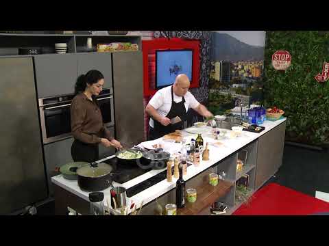 KAFSHO NR 121 - "Supë pule me kërpurdha dhe Rizoto me presh dhe pancetë"