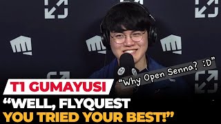 [閒聊] Gumayusi 談 FLY 最棒與最糟的操作