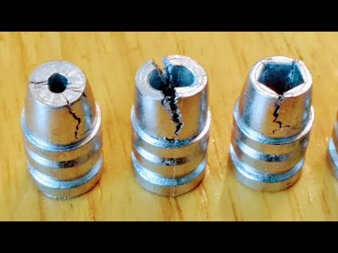 Inspection and Quality Control of the Cast Lead Hollow Point Bullets