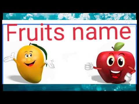 Fruits name by fun and learn with Bhavya
